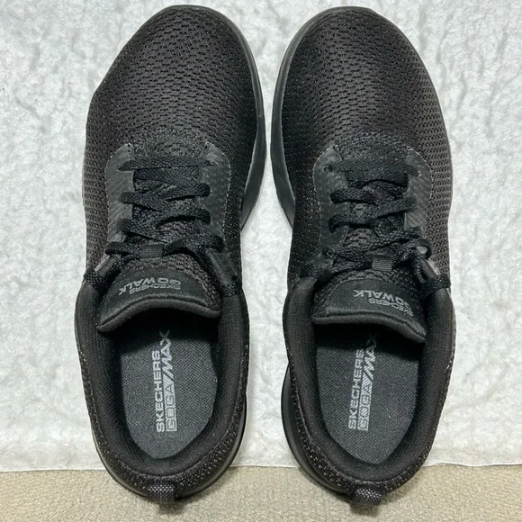 Skechers Womens Black GOWalk Joy Paradise Casual Walking Sneaker Shoes SZ US 7.5 - Picture 5 of 11